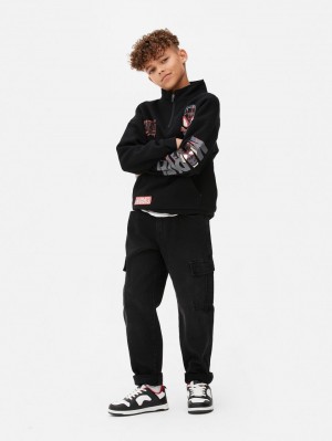 Primark Marvel Spider-Man Miles Morales Sweatshirt Jongens Zwart | Nederland 50346-GTQU