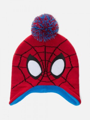 Primark Marvel Spider-Man Trapper Hoeden Jongens Rood | Nederland 75238-SVKU