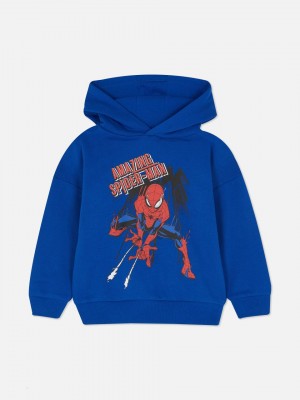 Primark Marvel Spider-Man Web Slinger Hoodie Jongens Blauw | Nederland 38256-UEBP