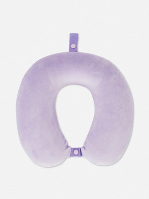 Primark Memory Foam Travel Neck Kussen Dames Paars | Nederland 17846-ZCSI