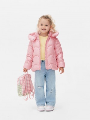 Primark Metallic Gewatteerd Jas Meisjes Roze | Nederland 14873-LBZE
