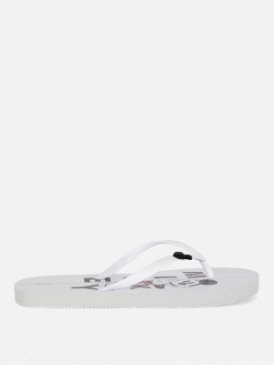 Primark Mickey Mouse Teenslippers Dames Zwart Wit | Nederland 53846-JYZQ
