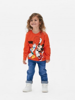 Primark Mickey Mouse & Friends Sweatshirt Jongens Oranje | Nederland 95201-FNSE