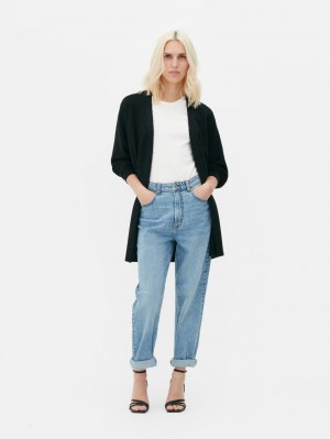 Primark Midi Knit Cardigan Dames Zwart | Nederland 46019-WJVA
