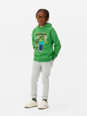 Primark Minecraft Adventure Mode Hoodie Jongens Groen | Nederland 04318-JXRD