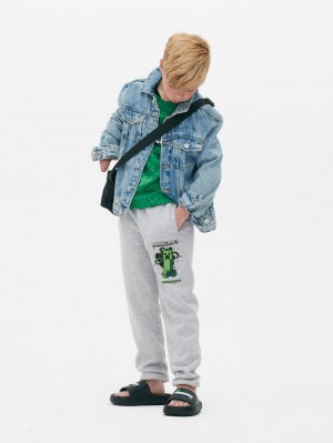 Primark Minecraft Adventure Mode Joggingbroeken Jongens Grijs | Nederland 74123-OJHP