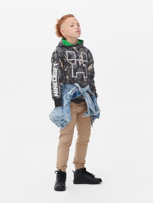 Primark Minecraft Camo Hoodie Jongens Camo | Nederland 25647-ZFME