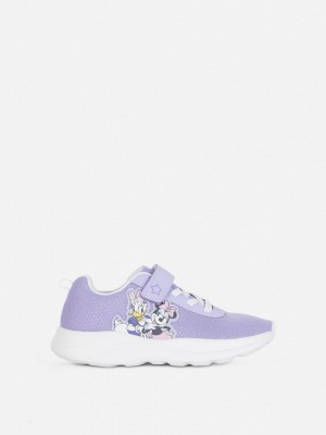 Primark Minnie Mouse and Daisy Duck Sneakers Meisjes Paars | Nederland 92168-PQIV