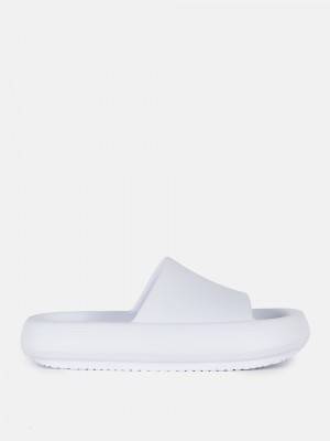Primark Molded Badeslippers Dames Wit | Nederland 31209-BATZ