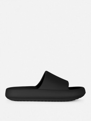 Primark Molded Badeslippers Dames Zwart | Nederland 51403-GMTW
