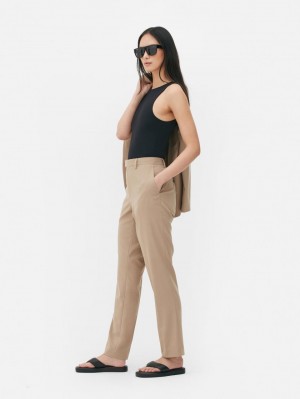 Primark Mouwloos Racer Bodysuit Dames Zwart | Nederland 57214-GHZW