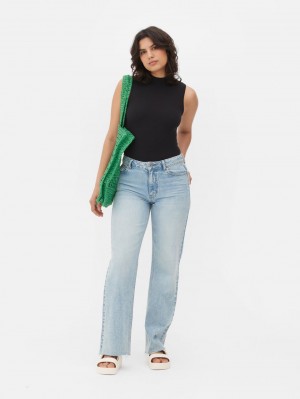 Primark Mouwloos Seamfree Bodysuit Dames Zwart | Nederland 56149-BSPT