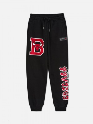 Primark NBA Chicago Bulls Set Joggingbroeken Meisjes Zwart | Nederland 36501-VOZR