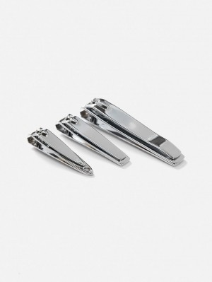 Primark Nail Clipper Set Andere Accessoires Heren Zilver | Nederland 18760-ZFPG