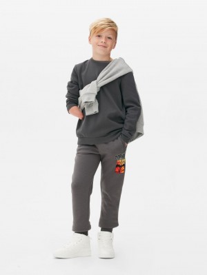 Primark Naruto Manga Panel Print Joggingbroeken Jongens Grijs | Nederland 50487-SQKL
