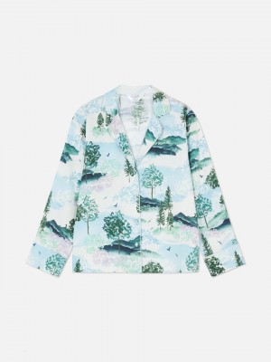 Primark Nature Print Pajama Pyjama Dames Gekleurd | Nederland 18370-DXSR