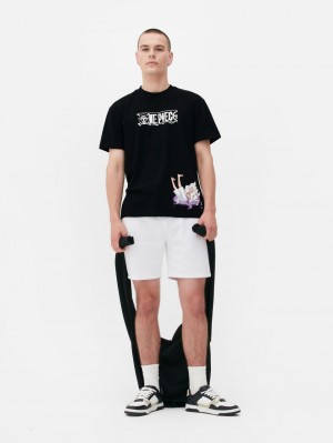 Primark One Piece Gear Fifth T-shirts Heren Zwart | Nederland 60413-GYXP
