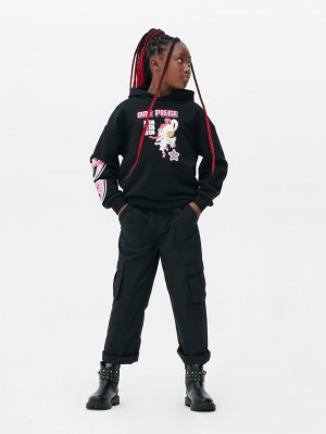 Primark One Piece Uta Hoodie Meisjes Zwart | Nederland 04327-PNXS