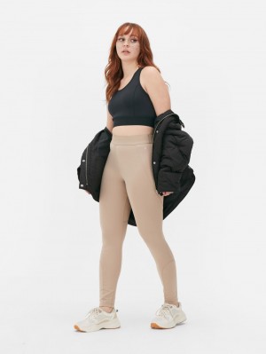 Primark Performance Cutout Crop Top Dames Zwart | Nederland 36270-SZQV