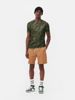 Primark Performance Tie Dye T-shirts Heren Olijfgroen | Nederland 17290-ZFMP