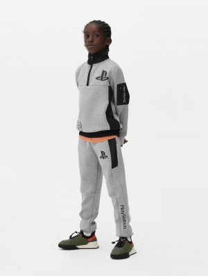 Primark PlayStation Zip Sweatshirt Jongens Grijs | Nederland 59743-GXWR