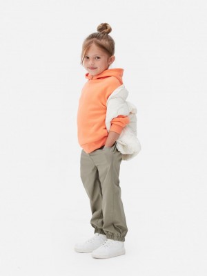 Primark Printed Hoodie Meisjes Oranje | Nederland 65342-QUIW