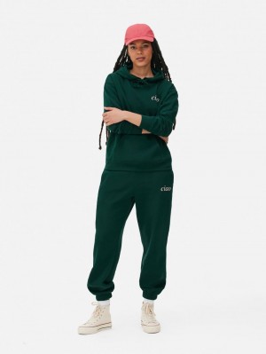 Primark Printed Long Sleeve Hoodie Dames Groen | Nederland 58932-PXFR