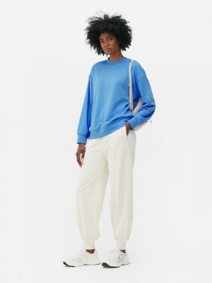 Primark Pullover Crew Truien Dames Blauw | Nederland 65298-QWTR