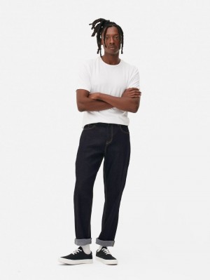 Primark Rechtdoor Leg Jeans Heren Donkerblauw | Nederland 81634-IOCQ
