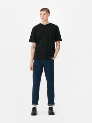 Primark Relaxed T-shirts Heren Zwart | Nederland 78056-ISCE