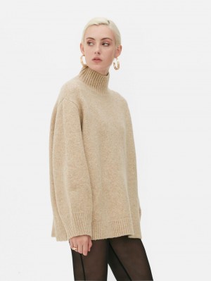 Primark Rita Ora Funnel Neck Truien Dames Beige | Nederland 85901-UFVE