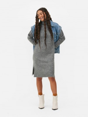 Primark Roll Neck Truien Dames Grijs | Nederland 50261-SCVR
