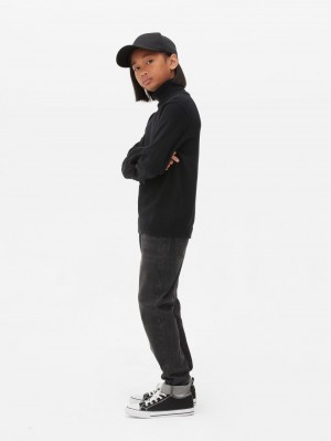 Primark Roll Neck Truien Jongens Zwart | Nederland 58023-DAVB