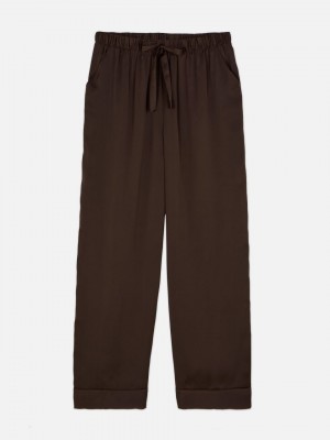 Primark Satin Pajama Bottoms Pyjama Dames Bruin | Nederland 84205-BOCL