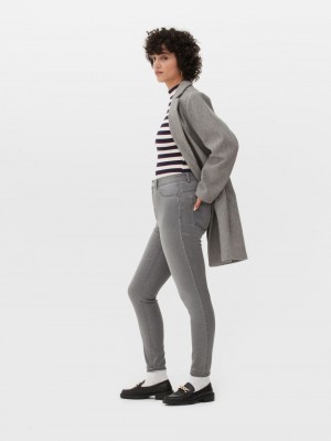 Primark Sculpting Mager Jeans Dames Grijs | Nederland 06375-XAYF
