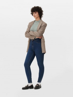 Primark Sculpting Mager Jeans Dames Indigo | Nederland 98372-XEMV