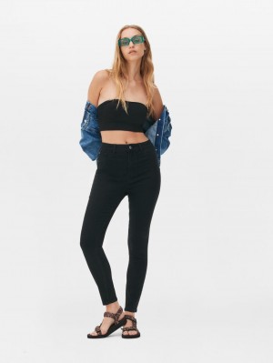 Primark Sculpting Mager Jeans Dames Zwart | Nederland 32698-BKDQ