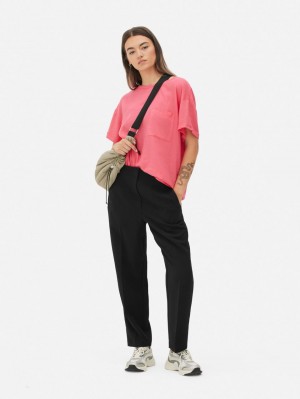 Primark Slim Fit Broek Dames Zwart | Nederland 63481-ZVDU