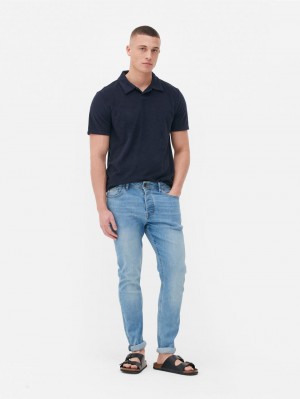 Primark Slim Jeans Heren Lichtblauw | Nederland 08461-BEGN