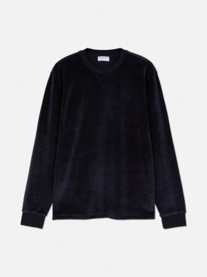 Primark Soft Touch Pajama Pyjama Heren Donkerblauw | Nederland 85037-BVUO