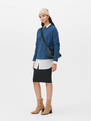 Primark Soft Turtleneck Truien Dames Blauw | Nederland 12398-HNEA