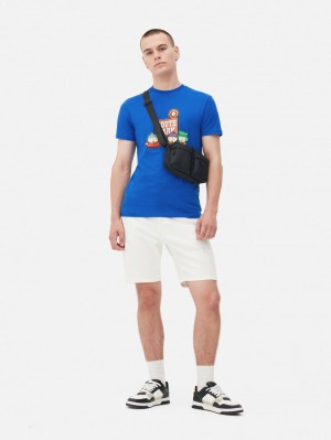Primark South Park Crew T-shirts Heren Blauw | Nederland 19382-UDNF