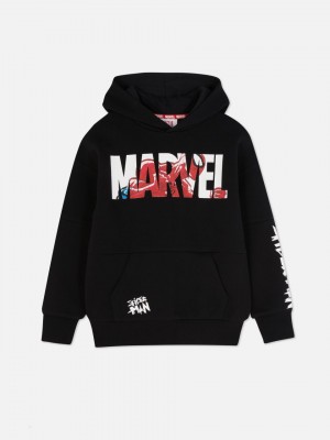 Primark Spider-Man Pullover Hoodie Jongens Zwart | Nederland 20743-PTBI