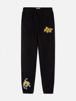 Primark SpongeBob SquarePants Joggingbroeken Meisjes Zwart | Nederland 90172-PNLI