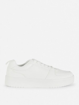 Primark Sportieve Low Tops Sneakers Dames Wit | Nederland 36485-WNGH