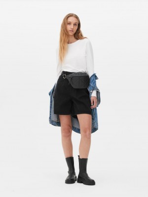 Primark Stretch Crew Neck T-shirts Dames Wit | Nederland 68043-TMYK