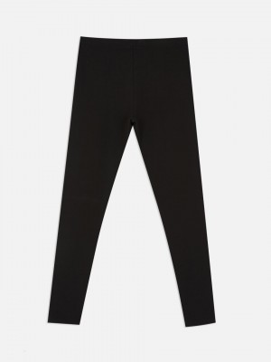 Primark Stretch Katoenen Leggings Meisjes Zwart | Nederland 42836-YMQK