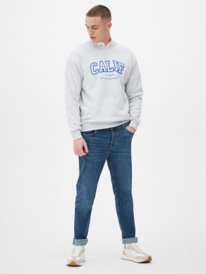Primark Stretch Mager Jeans Heren Donkerblauw | Nederland 56403-IXRN