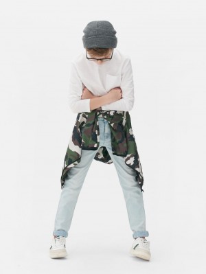 Primark Stretch Mager Jeans Jongens Blauw | Nederland 23765-AUHB