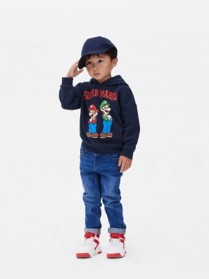 Primark Super Mario Bros. Hoodie Jongens Donkerblauw | Nederland 21870-JODW